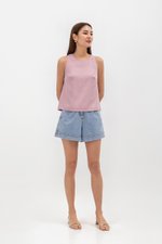 PAIGE BACK ELASTIC TANK TOP PAIGE BACK ELASTIC TANK TOP