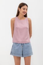 PAIGE BACK ELASTIC TANK TOP PAIGE BACK ELASTIC TANK TOP