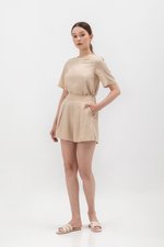 BLAIR BACK BUTTONDOWN TENCEL TOP