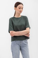 BLAIR BACK BUTTONDOWN TENCEL TOP