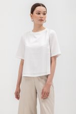 BLAIR BACK BUTTONDOWN TENCEL TOP