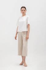 BLAIR BACK BUTTONDOWN TENCEL TOP