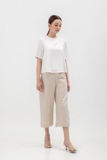 BLAIR BACK BUTTONDOWN TENCEL TOP