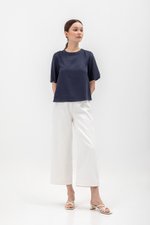 BLAIR BACK BUTTONDOWN TENCEL TOP