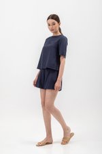 BLAIR BACK BUTTONDOWN TENCEL TOP