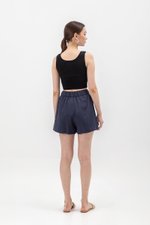 CAPRI TENCEL SHORTS W BACK ELASTIC
