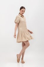 GIANNA BUTTONDOWN TENCEL SHIRT DRESS