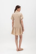GIANNA BUTTONDOWN TENCEL SHIRT DRESS