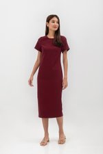 JAYLEEN SLEEVED SHEATH DRESS