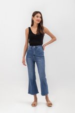 KRIS DENIM FLARE HEM JEANS KRIS DENIM FLARE HEM JEANS
