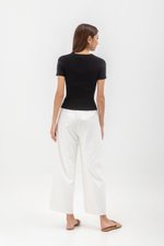 LYNN SWEETHEART NECKLINE KNIT TOP