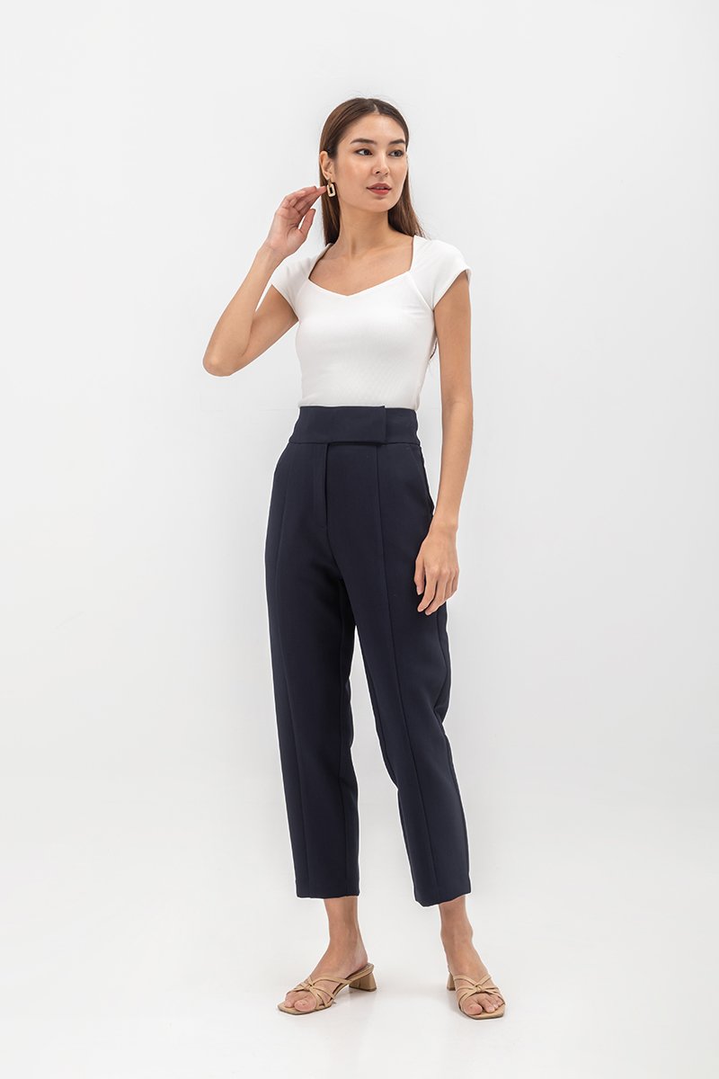 TRISTAN FOLDOVER HIGHWAIST PANTS