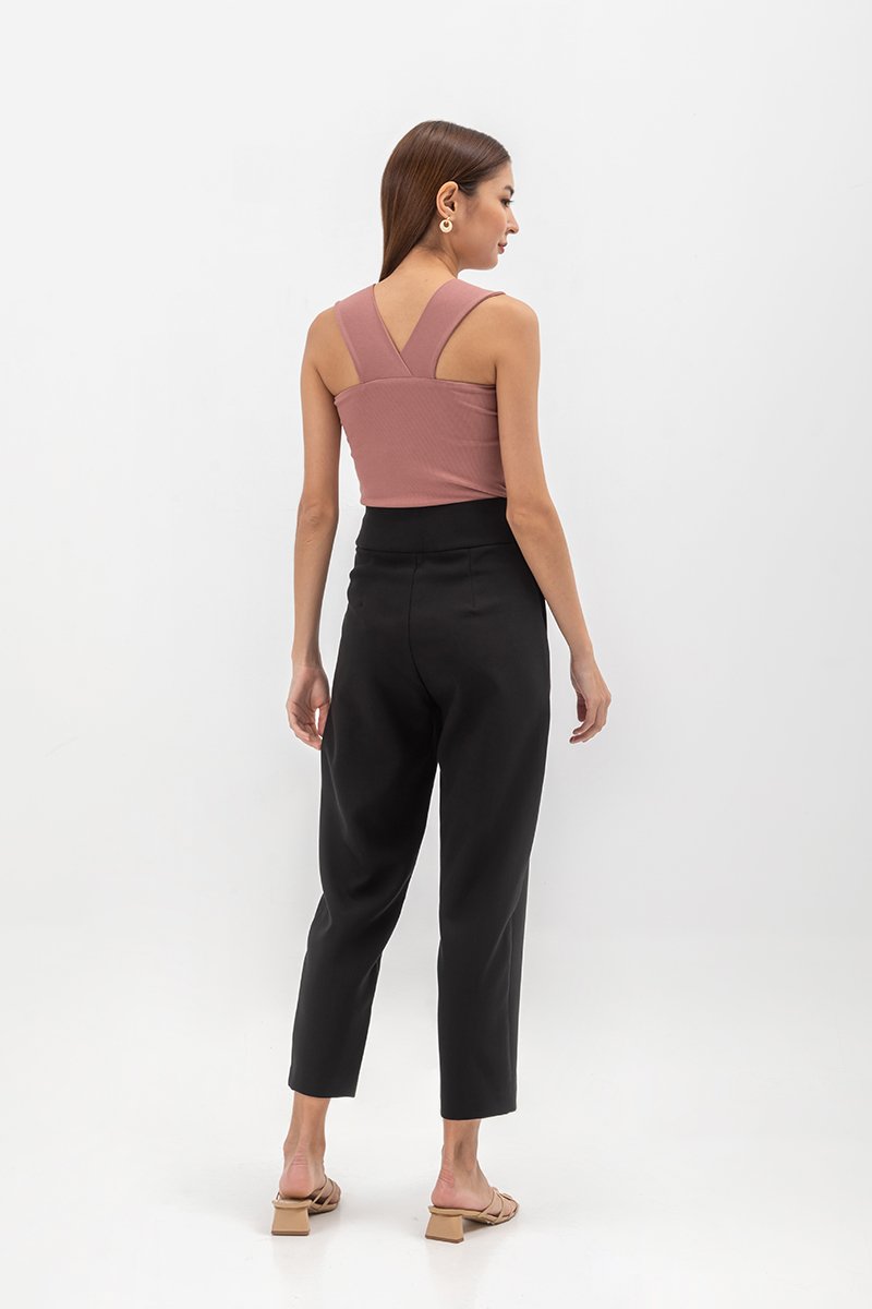 TRISTAN FOLDOVER HIGHWAIST PANTS