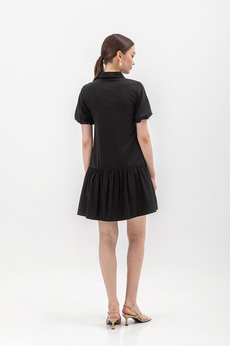 GIANNA BUTTONDOWN TENCEL SHIRT DRESS