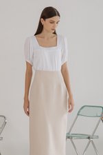 LIERA EMBROIDERED PUFF SLEEVE TOP