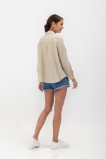 PALOMA BUTTONDOWN MUSLIN SHIRT PALOMA BUTTONDOWN MUSLIN SHIRT