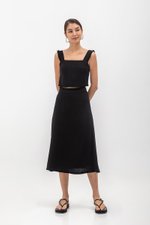 MINA RAW HEM CROP TOP