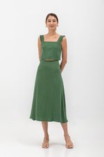 MINA RAW HEM CROP TOP