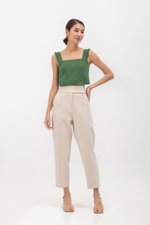 MINA RAW HEM CROP TOP