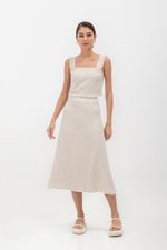 MINA RAW HEM CROP TOP