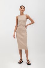 KAYLIE BODYCON TANK KNIT DRESS KAYLIE BODYCON TANK KNIT DRESS