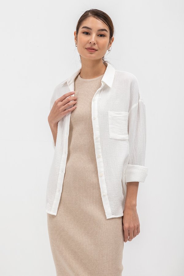 PALOMA BUTTONDOWN MUSLIN SHIRT