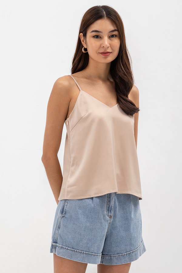REMY SATIN CAMISOLE TOP