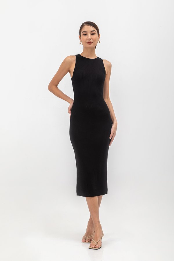 KAYLIE BODYCON TANK KNIT DRESS