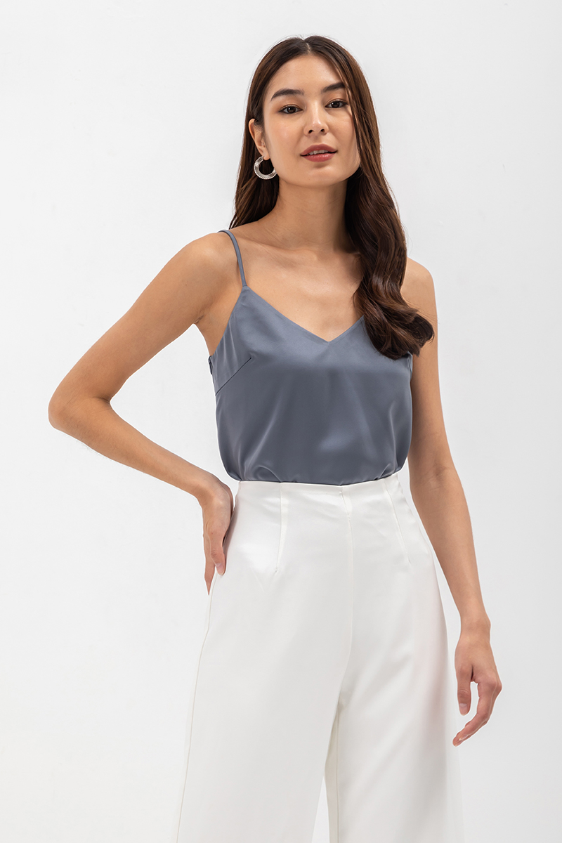 REMY SATIN CAMISOLE TOP