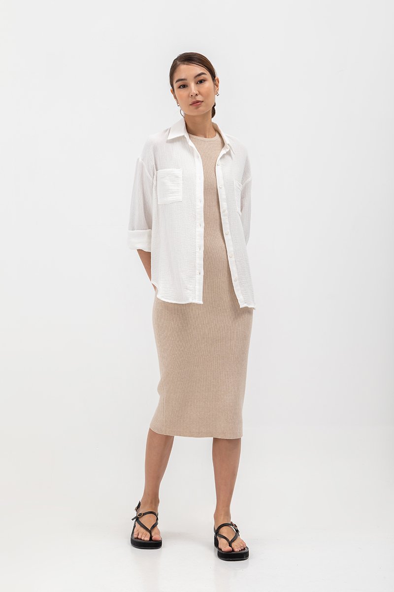 PALOMA BUTTONDOWN MUSLIN SHIRT