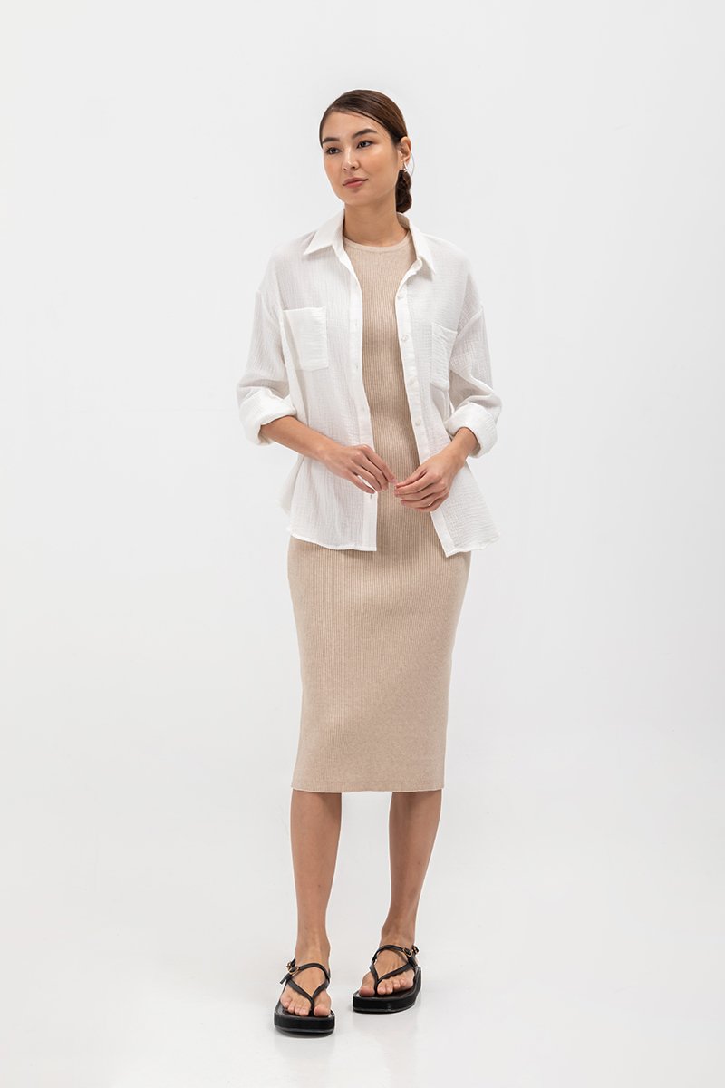 PALOMA BUTTONDOWN MUSLIN SHIRT