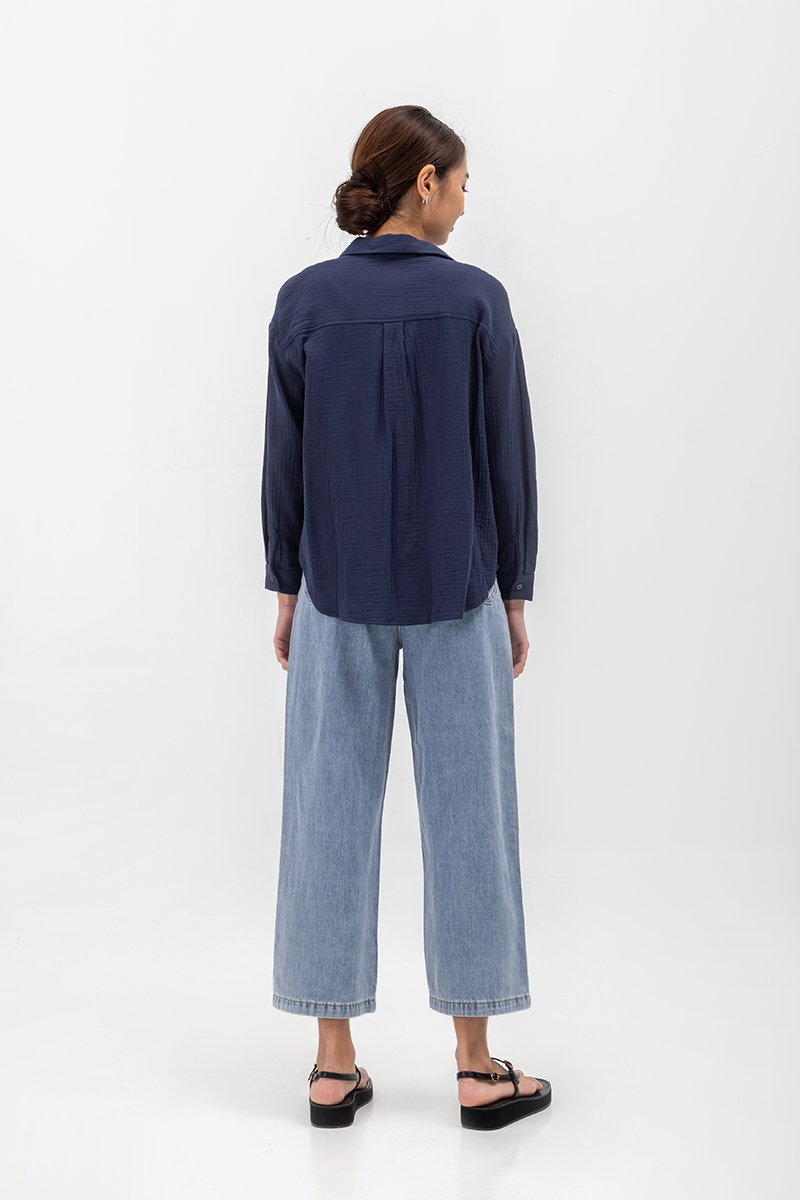 PALOMA BUTTONDOWN MUSLIN SHIRT