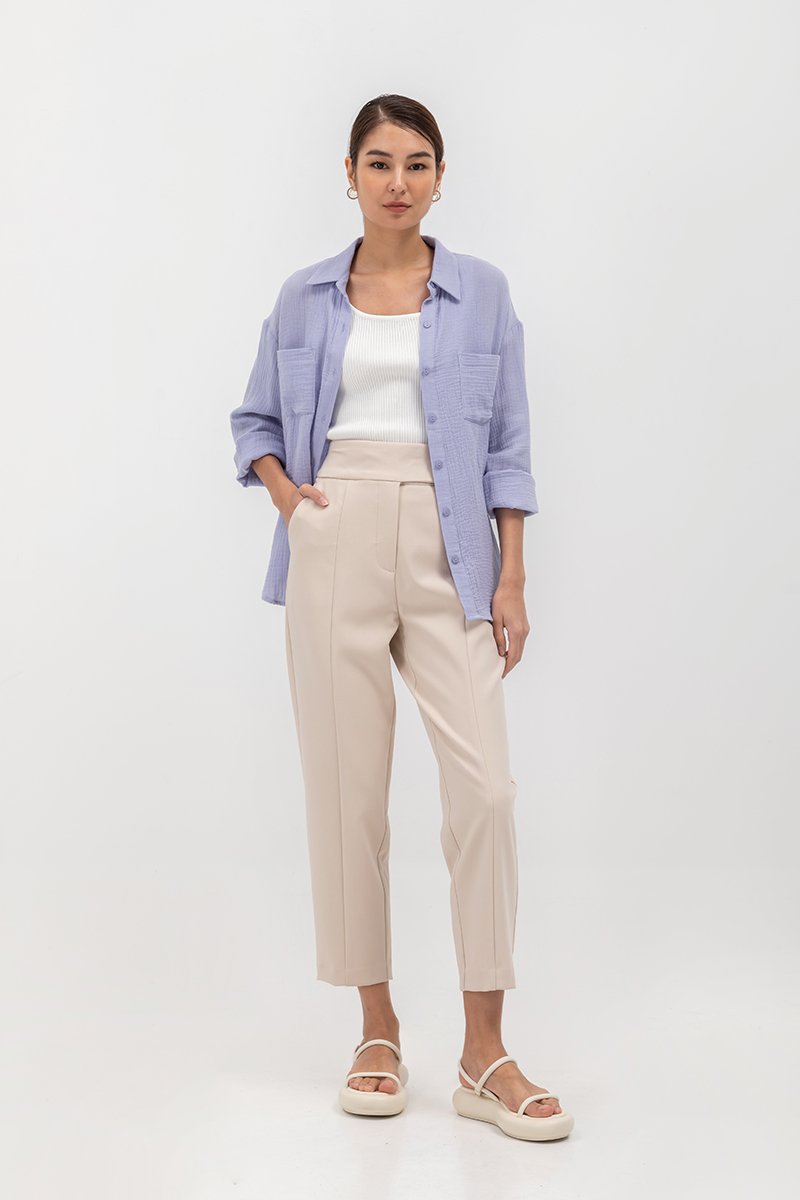 PALOMA BUTTONDOWN MUSLIN SHIRT