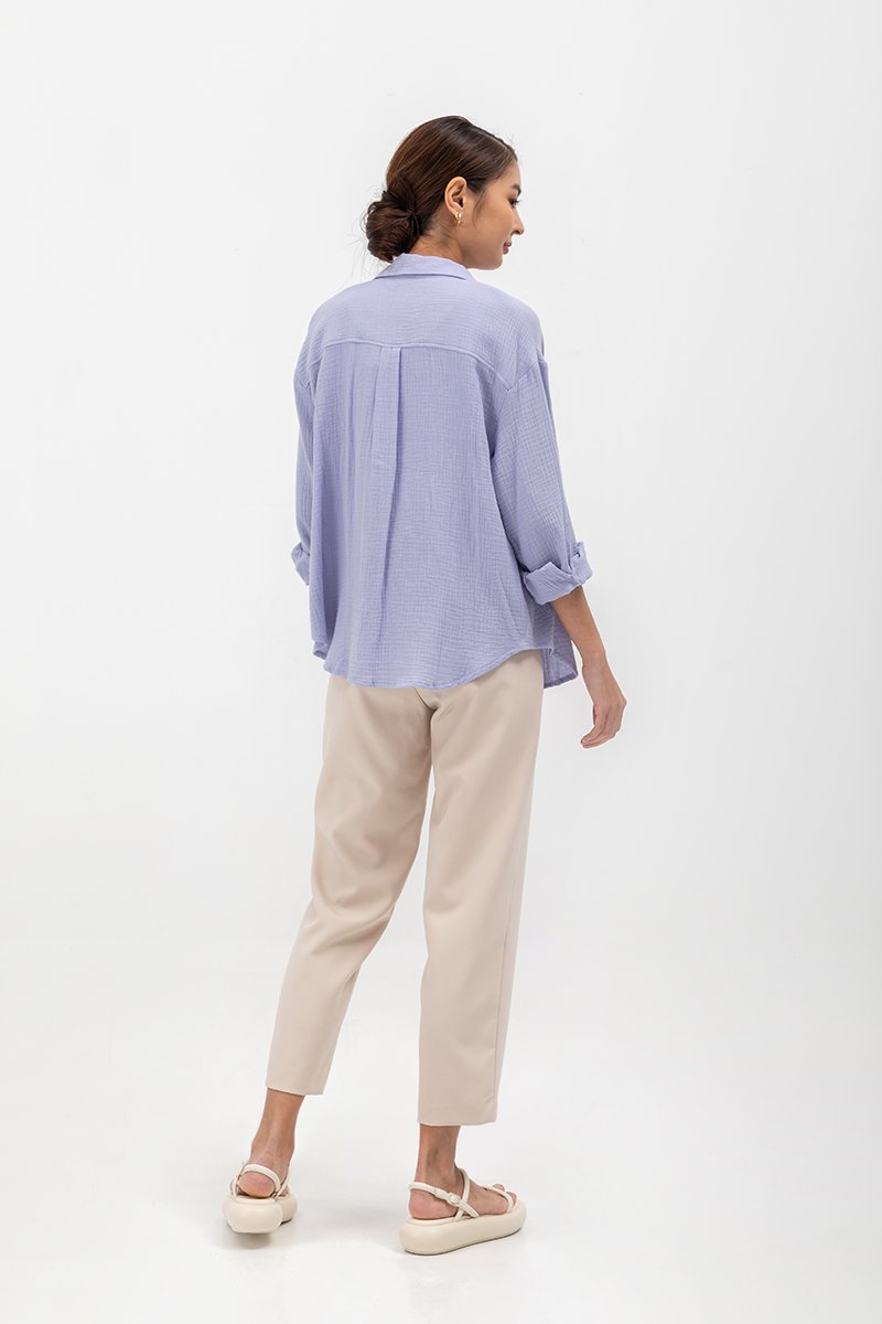 PALOMA BUTTONDOWN MUSLIN SHIRT