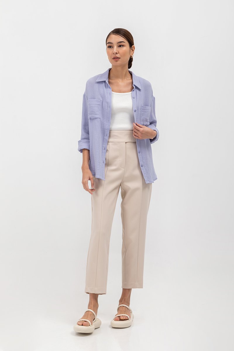 PALOMA BUTTONDOWN MUSLIN SHIRT