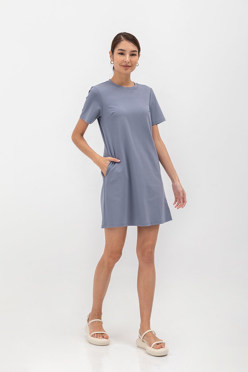ALEENA T SHIRT MINI DRESS