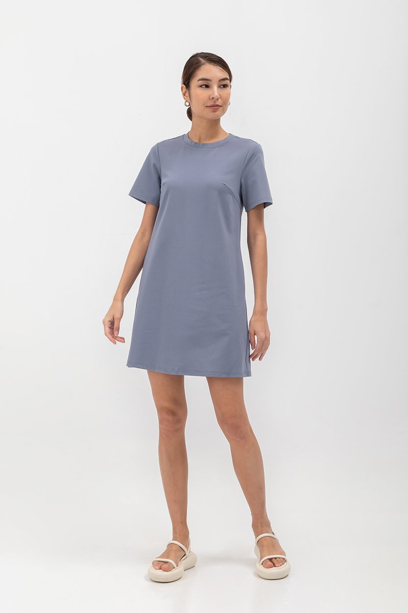 ALEENA T SHIRT MINI DRESS