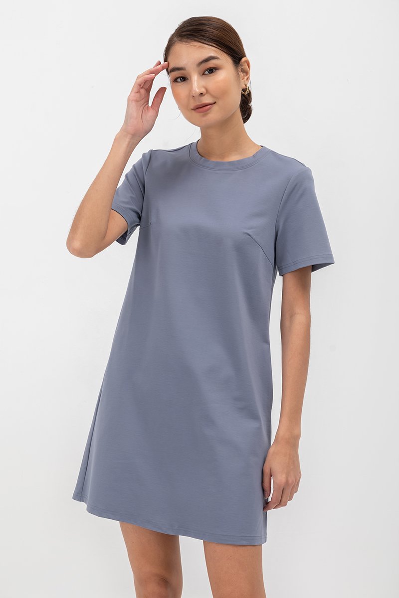 ALEENA T SHIRT MINI DRESS