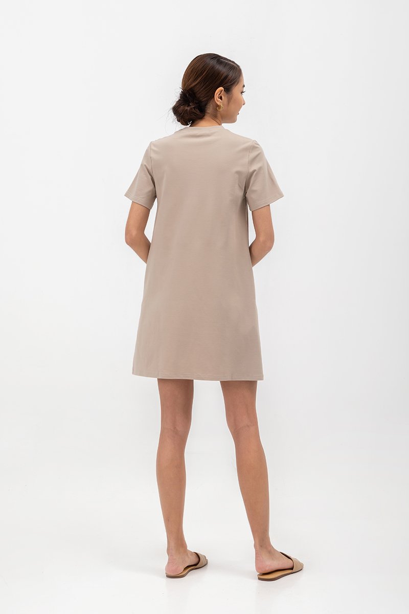 ALEENA T SHIRT MINI DRESS