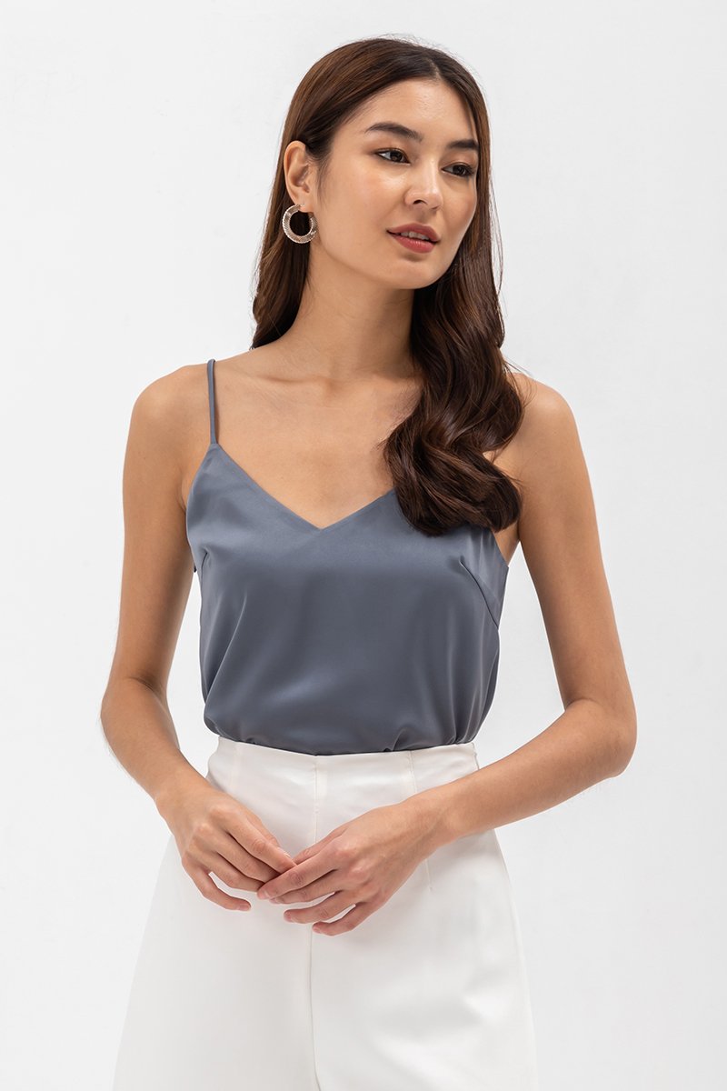 REMY SATIN CAMISOLE TOP
