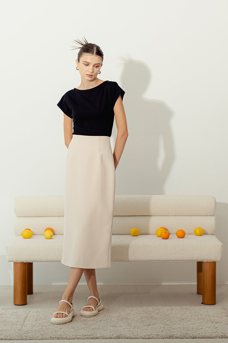 JESSE BOATNECK JERSEY TOP
