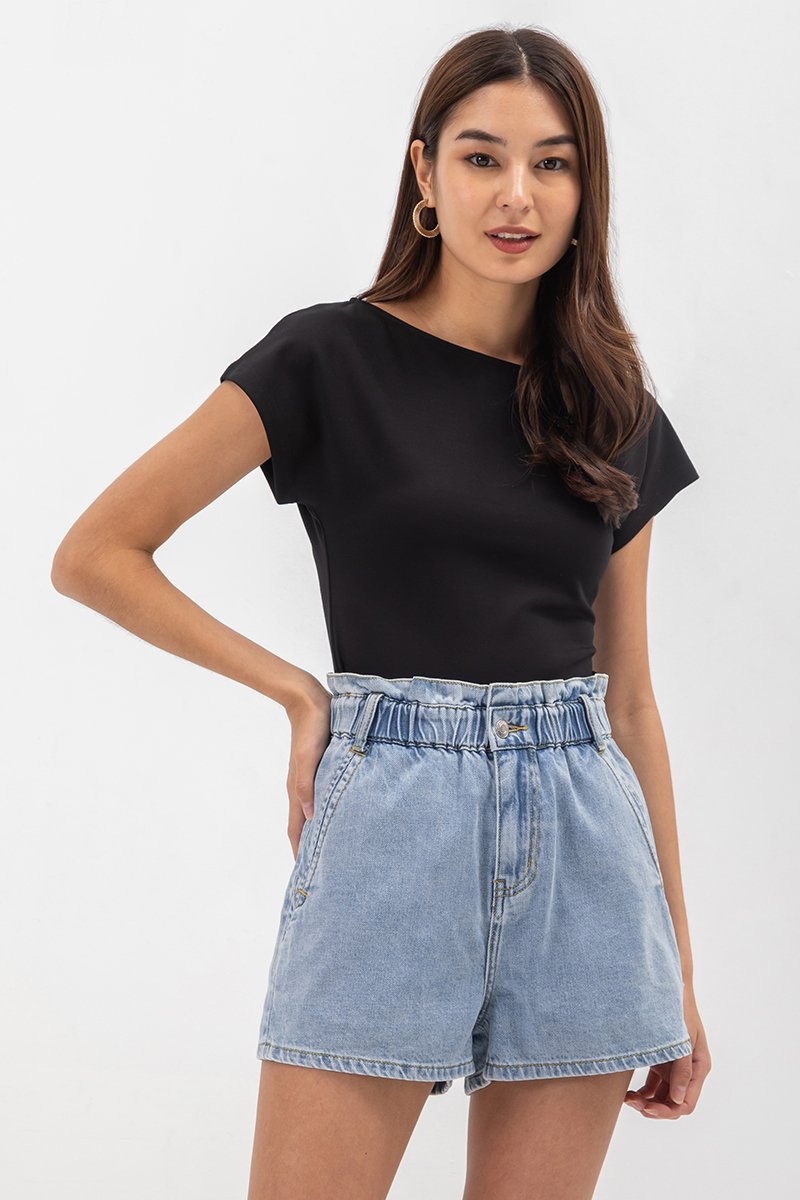 JESSE BOATNECK JERSEY TOP