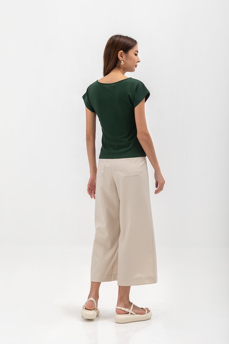 JESSE BOATNECK JERSEY TOP