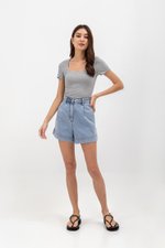 KERYEN SWEETHEART NECKLINE TOP