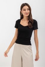 KERYEN SWEETHEART NECKLINE TOP