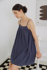 WYNTER MUSLIN CAMISOLE MINI DRESS W SASH