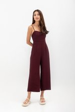 LINETTA PADDED SWEETHEART NECKLINE JUMPSUIT