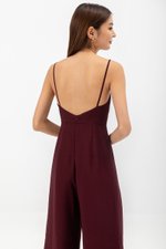 LINETTA PADDED SWEETHEART NECKLINE JUMPSUIT