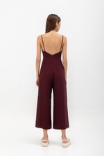 LINETTA PADDED SWEETHEART NECKLINE JUMPSUIT