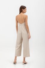 LINETTA PADDED SWEETHEART NECKLINE JUMPSUIT